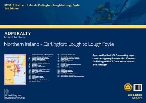 SC5612 Northern Ireland - Carlingford Lough to Lough Foyle (3rd Edition)